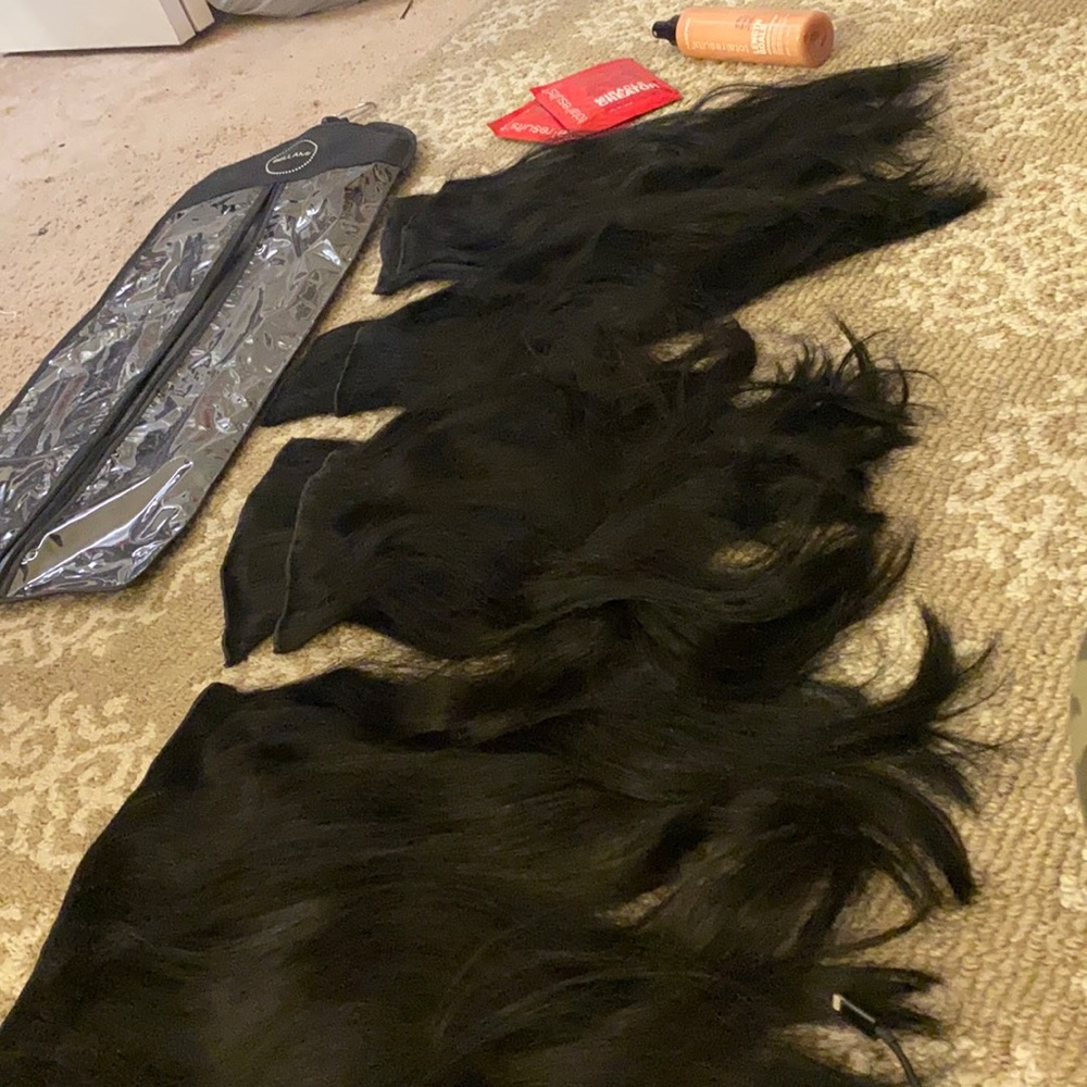 BELLAMI HAIR EXTENSIONS BOOGATTI 22” JET BLACK